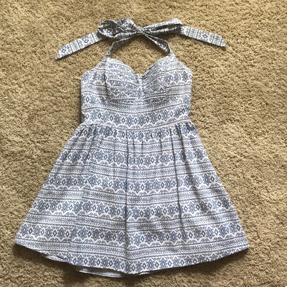 Ark & Co. Aztec Print Halter Dress